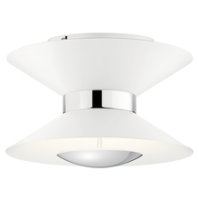 Kichler 84132MWH - Kordan 3000K LED 1 Light Semi Flush Matte White