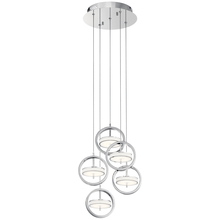 Kichler 84144 - Baylin™ 5 Light Pendant Cluster Chrome