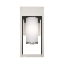 Livex Lighting 20982-91 - 1 Lt Brushed Nickel Outdoor Wall Lantern