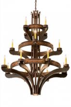 Meyda Green 183606 - 48"W Castilla 16 LT Three Tier Chandelier