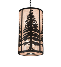 Meyda Green 197428 - 18" Wide Tall Pines Pendant