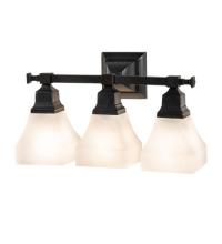 Meyda Green 227611 - 19" Wide Bungalow 3 Light Wall Sconce