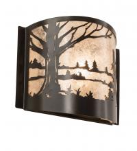 Meyda Green 246140 - 12" Wide Quiet Pond Wall Sconce