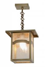 Meyda Green 38990 - 9"Sq Hyde Park Mountain View Pendant