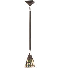 Meyda Green 82429 - 5"Sq Prairie Wheat Mini Pendant