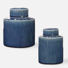 Uttermost 18989 - Saniya Blue Containers, S/2