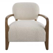 Uttermost 23772 - Telluride Natural Shearling Accent Chair