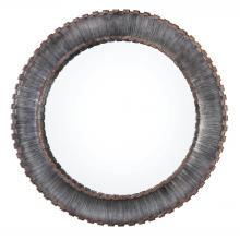 Uttermost 09175 - Tanaina Silver Round Mirror