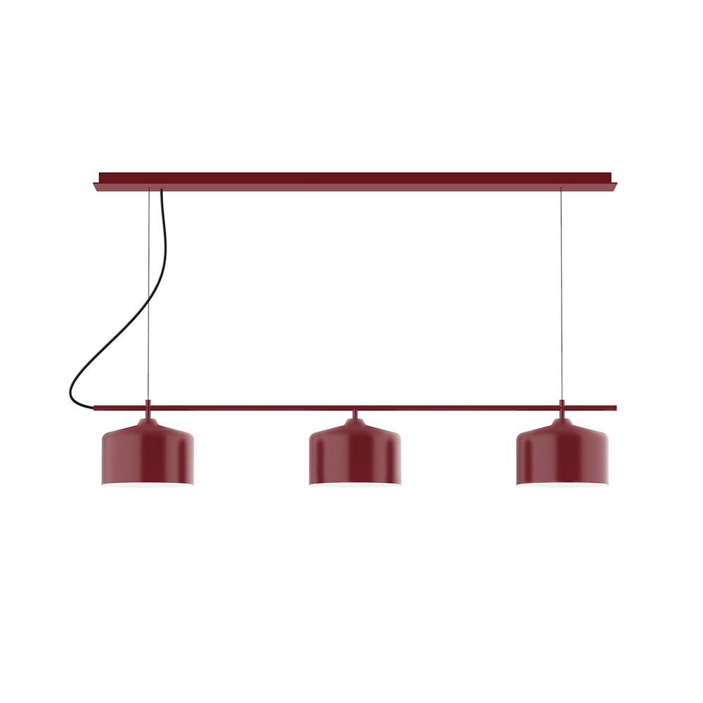 3-Light Linear Axis Chandelier (8.5" J-Series pack)