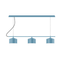 Montclair Light Works CHD419-54-C24 - 3-Light Linear Axis Chandelier