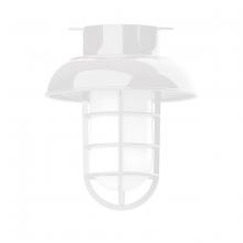 Montclair Light Works FMC060-44 - Vaportite 8 inch Flush Mount Ceiling Light