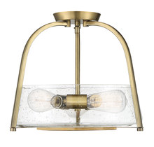 Savoy House 6-2183-3-322 - Dash 3-light Ceiling Light In Warm Brass