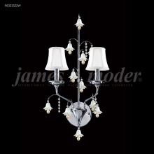 James R Moder 96321AG22E - Murano Collection 2 Light Wall Sconce