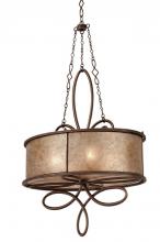  6579AC - Whitfield 4 Light Oval Chandelier W/O Scroll