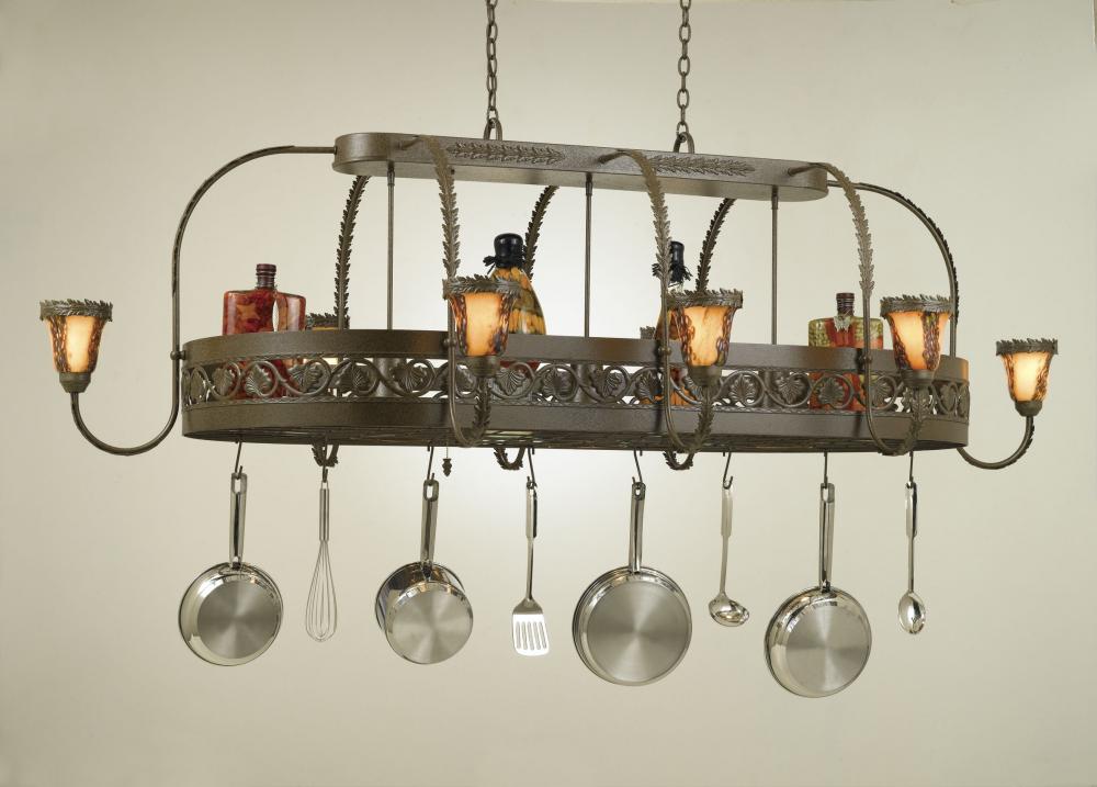 Eleven Light Pot Rack