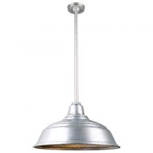 Hi-Lite MFG Co. H-QSN15117-SA-96/QSN36ST3-96/QSNHSC-96 - 17" Ceiling Stem Light