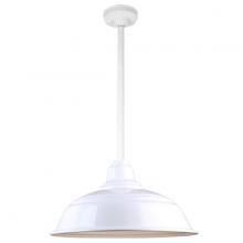 Hi-Lite MFG Co. H-QSN15117-SA-93/QSN24ST3-93/QSNHSC-93 - 17" Ceiling Stem Light