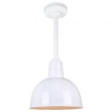 Hi-Lite MFG Co. H-QSN16112-SA-93/QSN12ST3-93/QSNHSC-93 - 12" Ceiling Stem Light