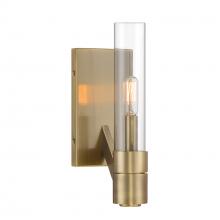 Norwell 6511-AN-CL - Rohe Wall Sconce - Aged Brass