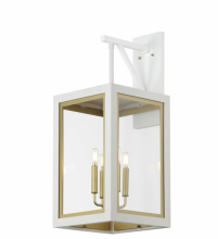 Maxim 30056CLWTGLD - Neoclass-Outdoor Wall Mount