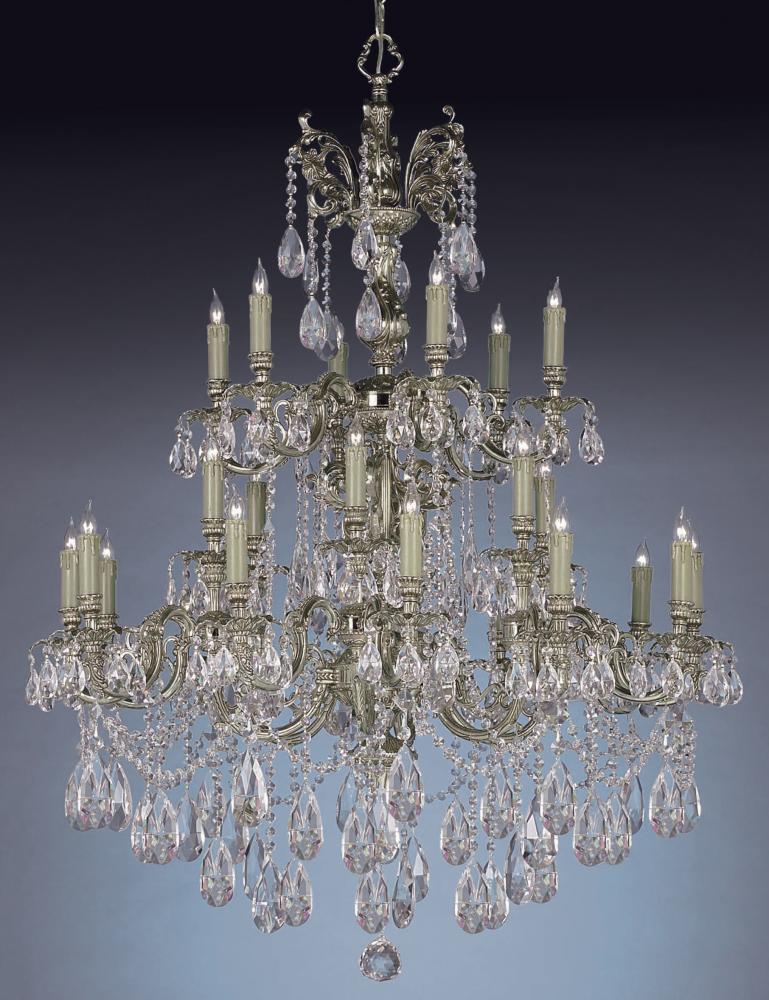 Crystorama Novella 24 Light Clear Spectra Crystal Chandelier