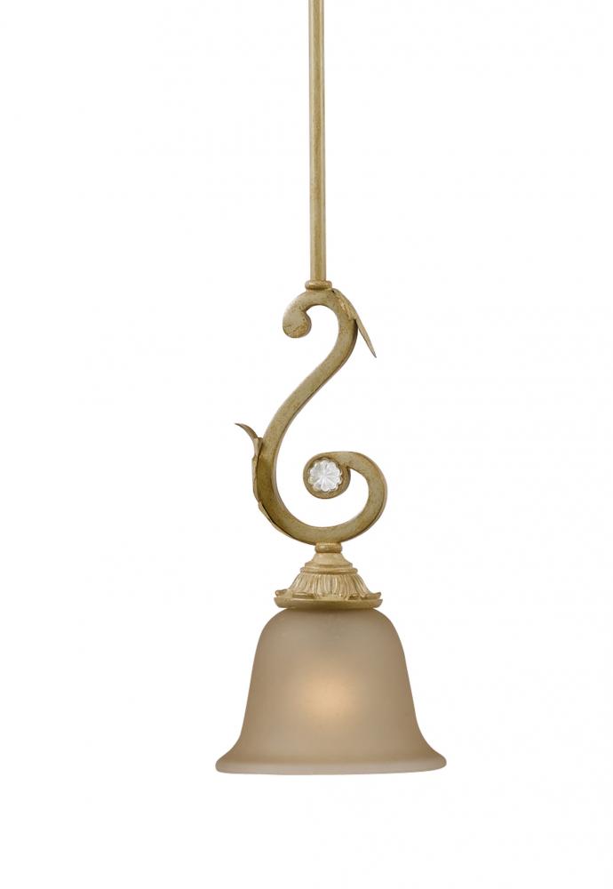 Winslow 1 Light Champagne Pendant