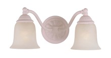 Crystorama 682-BH - Crystorama Chesapeake 2 Light Blush Sconce