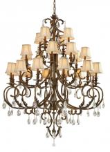 Crystorama 6907-FB-CL-MWP - Crystorama Royal 24 Light Clear Crystal Chandelier