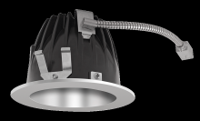 RAB Lighting NDLED4RD-50N-S-S - RECESSED DOWNLIGHTS 12 LUMENS NDLED4RD 4 INCH ROUND UNIVERSAL DIMMING 50 DEGREE BEAM SPREAD 4000K