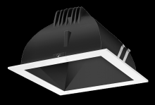 RAB Lighting NDLED6SD-80Y-B-W - RECESSED DOWNLIGHTS 20 LUMENS NDLED6SD 6 INCH SQUARE UNIVERSAL DIMMING 80 DEGREE BEAM SPREAD 3000K