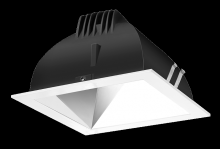 RAB Lighting NDLED6SD-80NHC-S-W - RECESSED DOWNLIGHTS 20 LUMENS NDLED6SD 6 INCH SQUARE UNIVERSAL DIMMING 80 DEGREE BEAM SPREAD 4000K