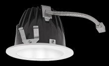 RAB Lighting NDLED4RD-80NHC-W-W - RECESSED DOWNLIGHTS 12 LUMENS NDLED4RD 4 INCH ROUND UNIVERSAL DIMMING 80 DEGREE BEAM SPREAD 4000K