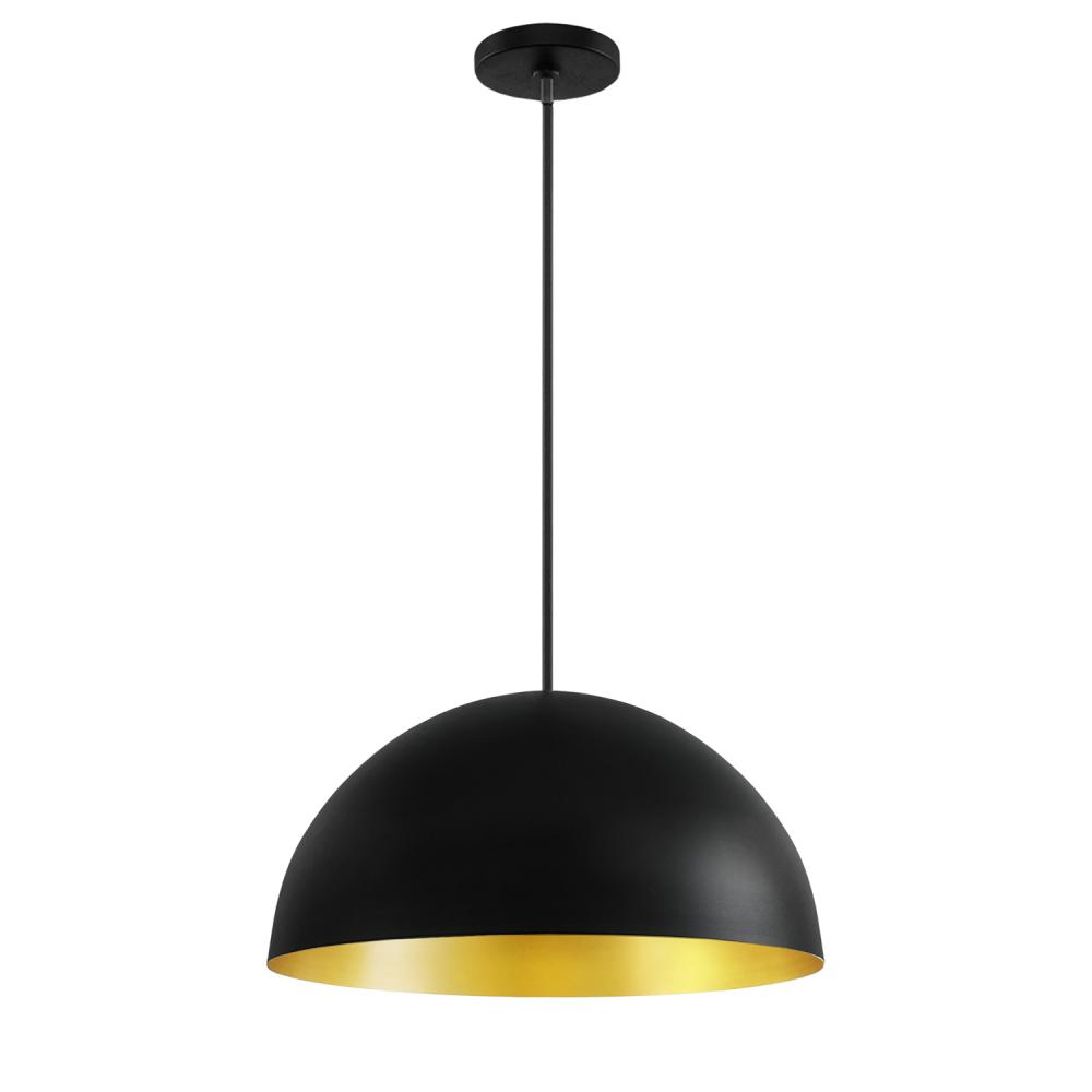 Elias 18" 3-Light Dome Pendant