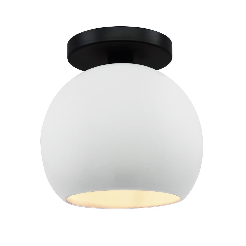 Medium Globe LED Semi-Flush