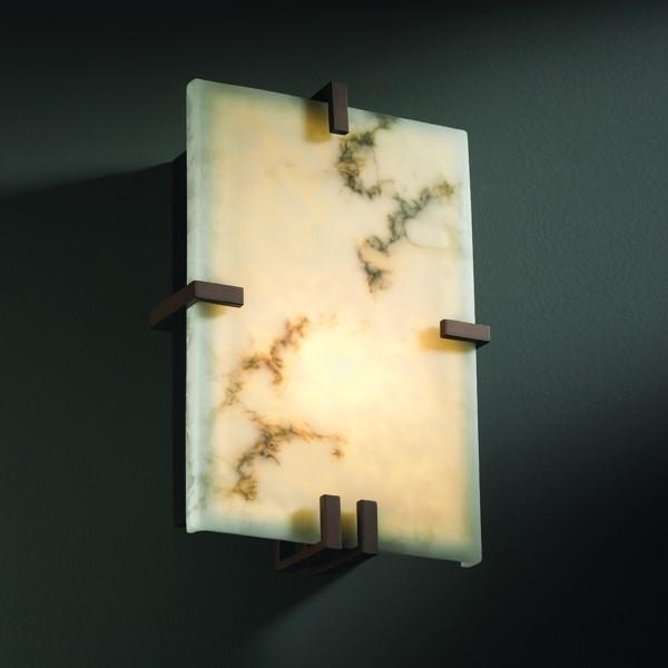 Clips Rectangle Wall Sconce (ADA)