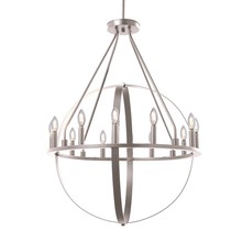  NSH-4284-NCKL - Orbit 32" Chandelier