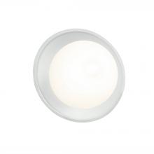 Justice Design Group CER-3035-WHT - Mini Coupe Wall Sconce