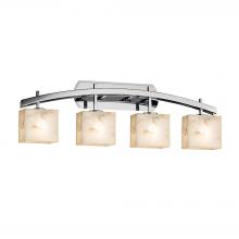 Justice Design Group ALR-8594-55-CROM - Archway 4-Light Bath Bar