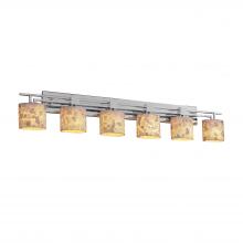 Justice Design Group ALR-8706-30-CROM - Aero 6-Light Bath Bar