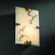  FAL-5551-NCKL - Clips Rectangle Wall Sconce (ADA)