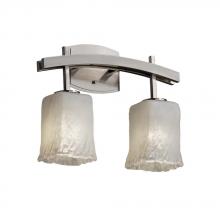 Justice Design Group GLA-8592-26-CLRT-CROM - Archway 2-Light Bath Bar