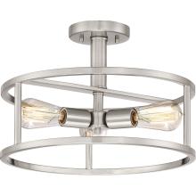 Quoizel NHR1715BN - New Harbor Semi-Flush Mount