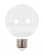 Satco Products Inc. S9200 - 6 Watt; G25 Globe LED; 2700K; Medium base; 120 Volt