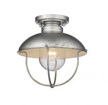 Z-Lite 590F-GV - 1 Light Outdoor Flush Mount