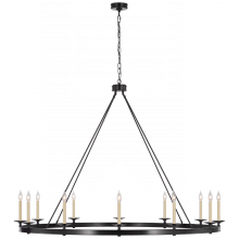 Visual Comfort & Co. Signature Collection CHC 5615BZ - Launceton Oversized Ring Chandelier