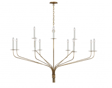 Visual Comfort & Co. Signature Collection IKF 5753GI - Belfair Grande Two-Tier Chandelier