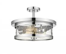 Bethel International YS22137-3SF-CH - Semi Flush Mount Chrome