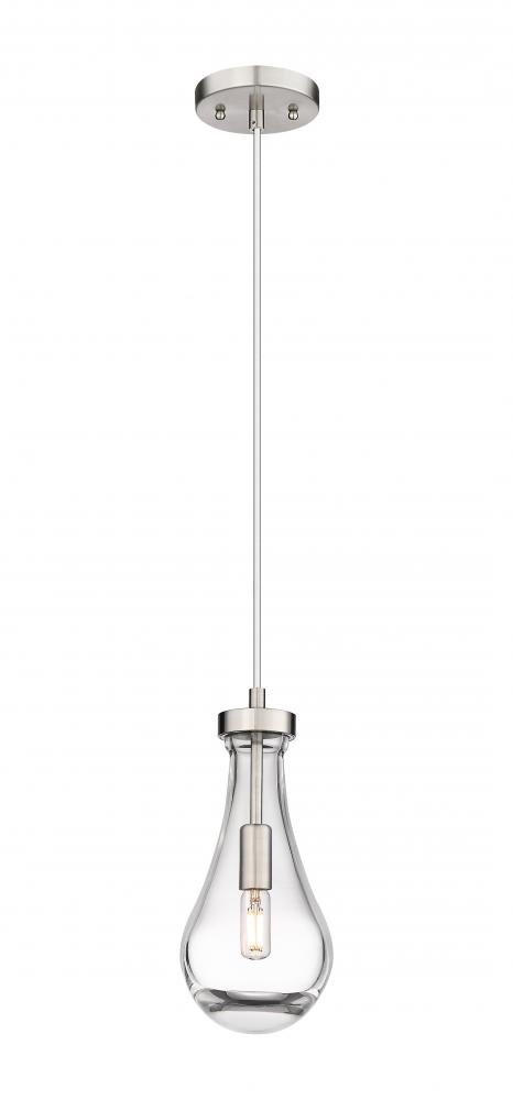 Owego - 1 Light - 5 inch - Satin Nickel - Pendant