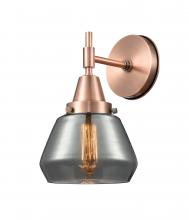 Innovations Lighting 447-1W-AC-G173 - Fulton - 1 Light - 7 inch - Antique Copper - Sconce