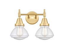 Innovations Lighting 447-2W-SG-G324 - Olean - 2 Light - 16 inch - Satin Gold - Bath Vanity Light